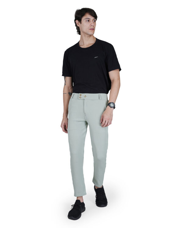 Men Regular Fit Pista Trousers